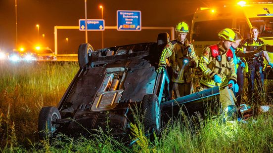 Gewonde bij zwaar auto-ongeluk in beruchte bocht A73