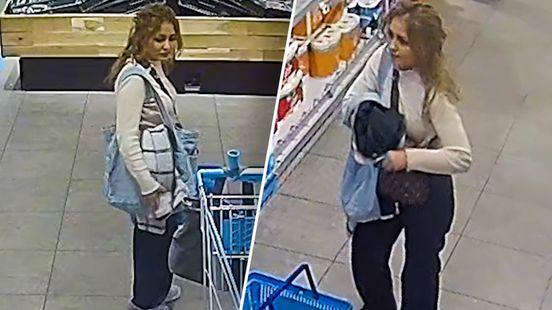Brutale diefstal in supermarkt, politie deelt beelden