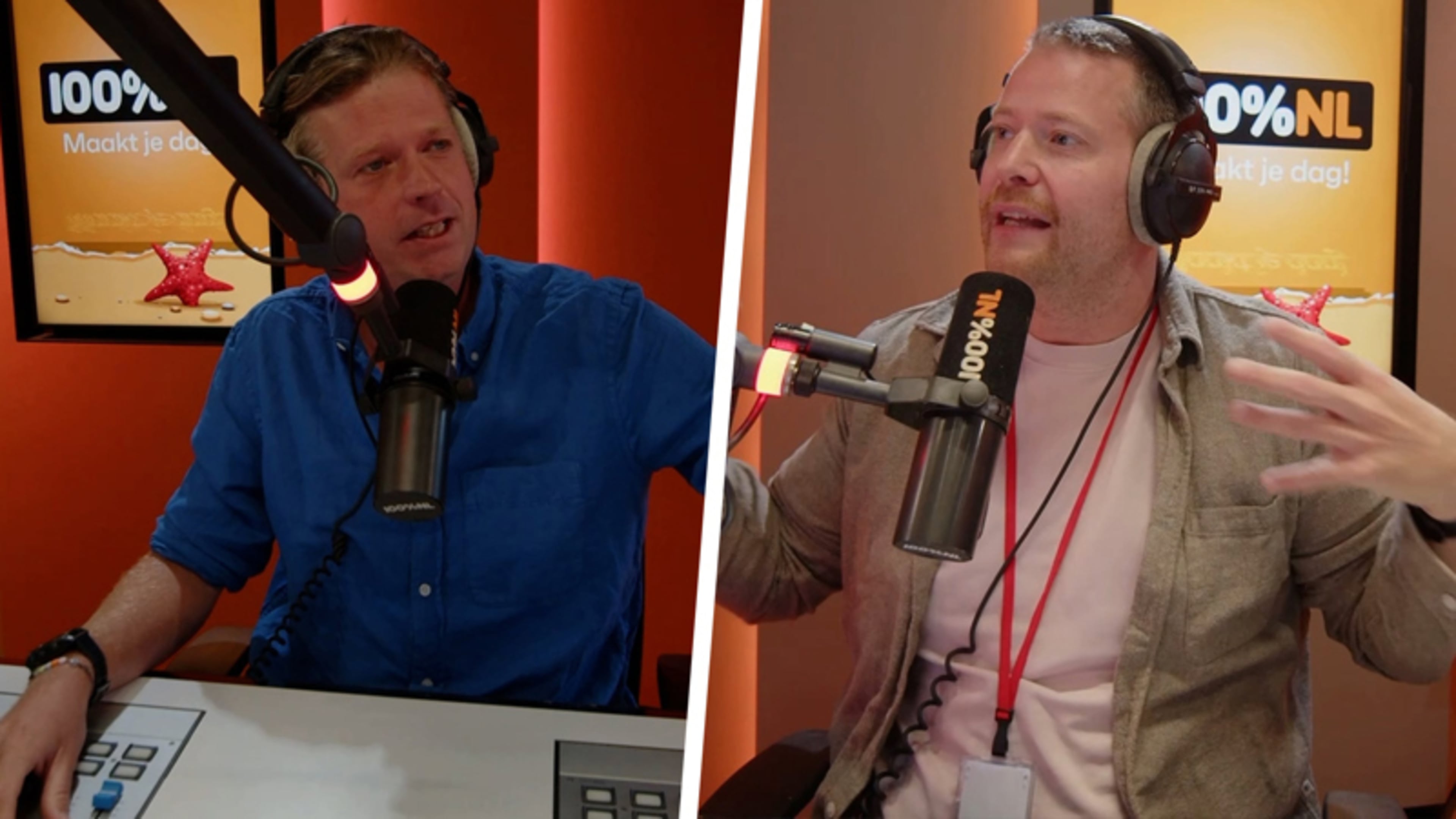 Kippenvel voor radiomannen Wietze en Chris: ‘Je wordt bijna een beetje emotioneel’