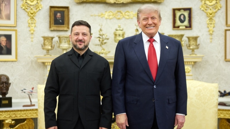 Zelenskyy, Trump Meet At White House At Crucial Moment In US-Ukraine Relations