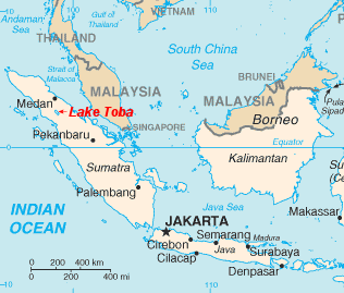 Toba vulkaanuitbarsting